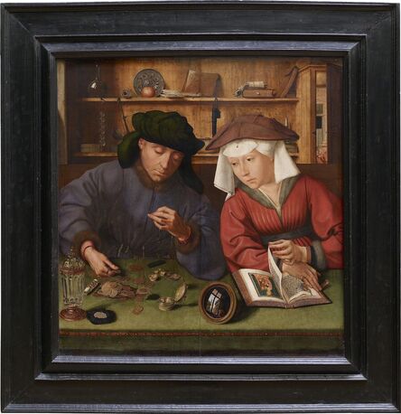 Quentin Metsys (Quinten Massys), ‘Le prêteur et sa femme (The Moneylender and His Wife)’, 1514