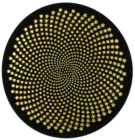 Peter Monaghan, ‘Black Circle with Stars’, 2018