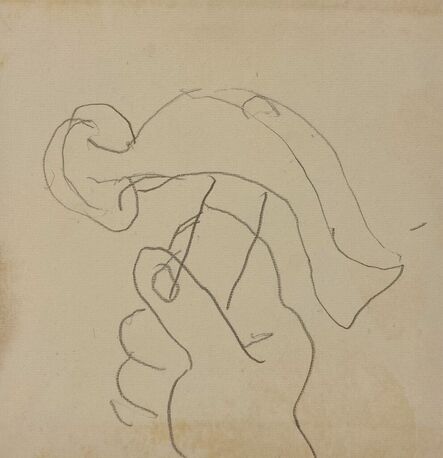 Henri Matisse, ‘Esquisse main et marteau (Hand and hammer sketch)’, ca. 1938