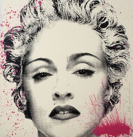 Mr. Brainwash, ‘Happy B-Day Madonna (Pink Splash)’, 2017