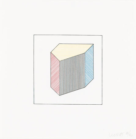 Sol LeWitt, ‘Twelve Forms Derived From a Cube 39’, 1984