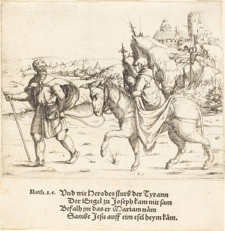 Augustin Hirschvogel, ‘The Holy Family Returns from Egypt’, 1549