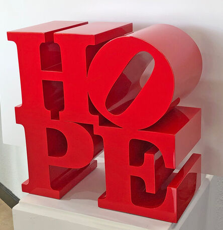 Robert Indiana, ‘HOPE (RED/BLUE/GREEN)’, 2009