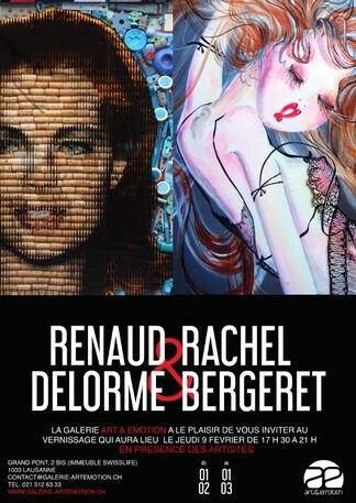Rachel Bergeret & Renaud Delorme, installation view