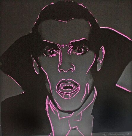Andy Warhol, ‘Dracula (from Myths)’, 1981