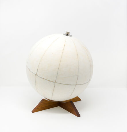 Agustina Woodgate, ‘Untitled (World Globe) Hand-sanded mid-century World Globe, 10 in. diameter — $ 5,000’, 2019