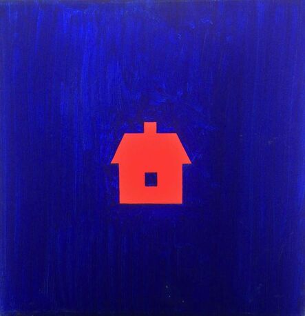 Albert Mertz, ‘Blät Rum Med Rødt Hus’, 1981