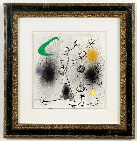 Joan Miró, ‘Deux Femmes Dans La Nuit’, 1970