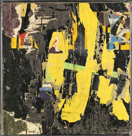 Mimmo Rotella, ‘Untitled’, 1957