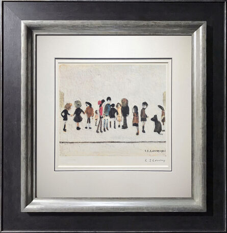 Laurence Stephen Lowry, ‘Group of Children’, ca. 1966