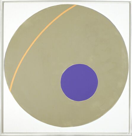 Alexander Liberman, ‘Purple on Green’, 1963