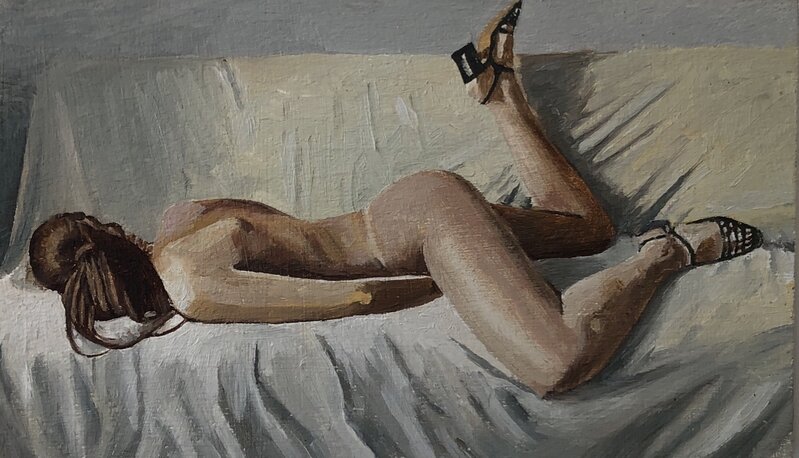 R.W. "Rudy" Beerens, ‘Untitled’, 2015, Painting, Oil painting on panel, Kalkman Gallery