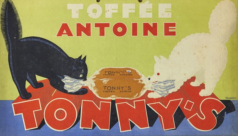 René Magritte, ‘‘Toffee Antoine Tonny’s' advert’, 1931, Print, Lithograph printed in colours, produced by Dongo Studio, Brussels, Roseberys