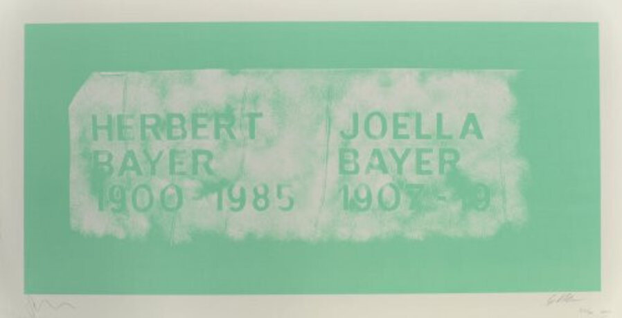 A History of Type Design / Herbert Bayer, 1900-1985 (Aspen, USA)