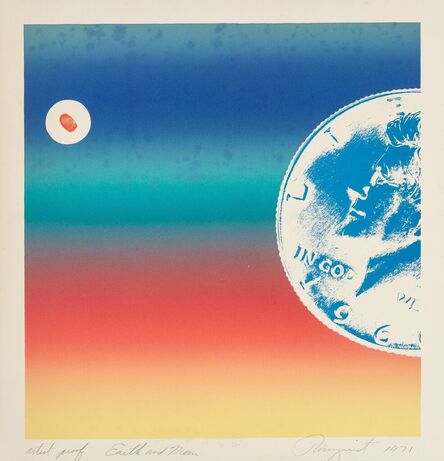 James Rosenquist, ‘Earth and Moon’, 1971