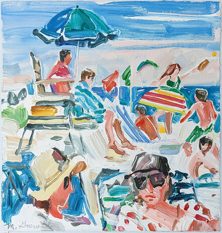 Margery Gosnell-Qua, ‘Beach Conversation’, 2023