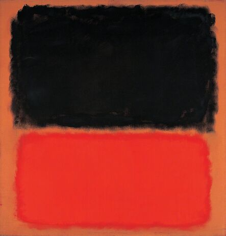 Mark Rothko, ‘Untitled (Black and Orange on Red)’, 1962