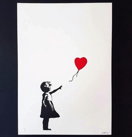 Banksy, ‘Girl with Balloon’, ca. 2004