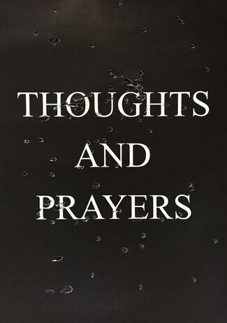 SARAH MAPLE, “THOUGHTS AND PRAYERS”, installation view