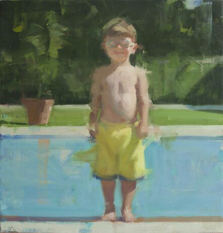 David Shevlino, ‘Adam by the Pool’, 2013