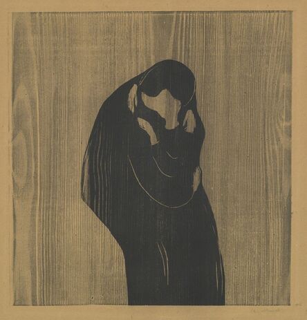 Edvard Munch, ‘The Kiss IV’, 1902