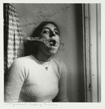 Francesca Woodman, ‘Self-portrait talking to Vince, Providence, Rhode Island’, 1977