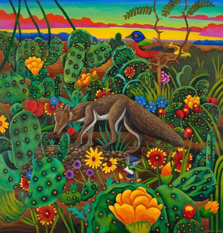 Billy Hassell, ‘Fox in a Cactus Patch’, 2015