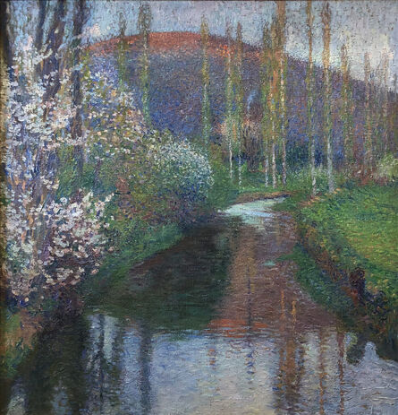 Henri Jean Guillaume Martin, ‘Bord de Rivière au Printemps: le Vert à Labastide du Vert’, ND