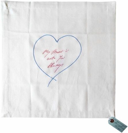 Tracey Emin, ‘My Heart Is With You Always (Pink and Blue)’, 2014