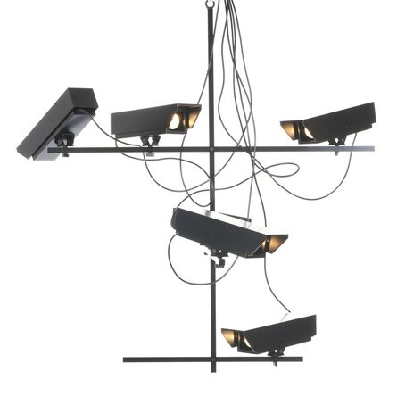 Humans Since 1982, ‘Surveillance chandelier’, 2011