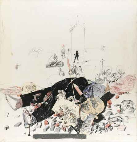 Dado, ‘La Lettre à Mathey’, 1974