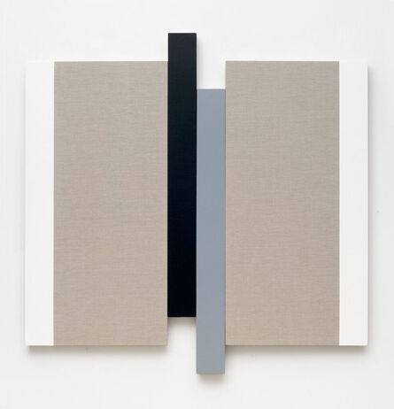 Scot Heywood, ‘Transition – linen, black, gray, white’, 2019