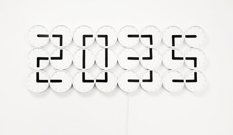 Humans Since 1982, ‘ClockClock White’, 2011, Design/Decorative Art, Victor Hunt Designart Dealer
