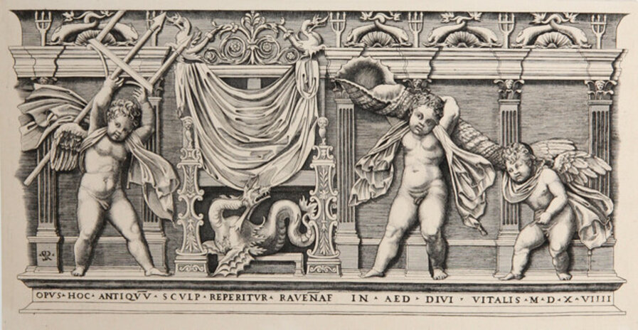 Le Bas Relief aux Trois Amours