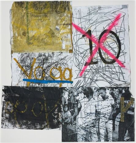 Oscar Murillo (b. 1986), ‘Postures (New Years resolution 2011-12 series)’, 2011-2012
