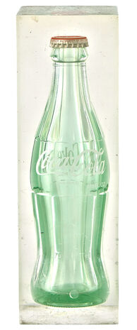 Pop Art School, ‘Untitled Coca-Cola bottle in lucite’