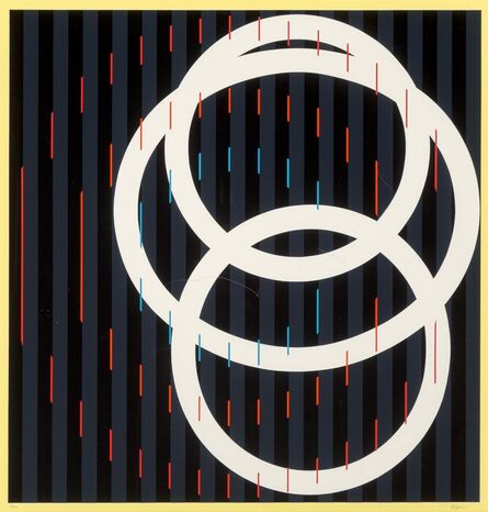 Yaacov Agam, ‘Untitled, from Night of the Falling Flowers’