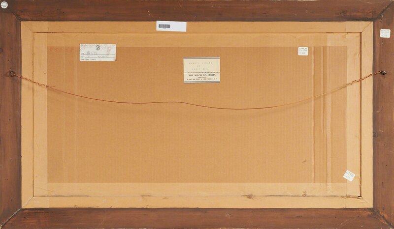 Louis Bosa, ‘Monk's Sonata’, Painting, Oil on panel (framed), Rago/Wright/LAMA/Toomey & Co.