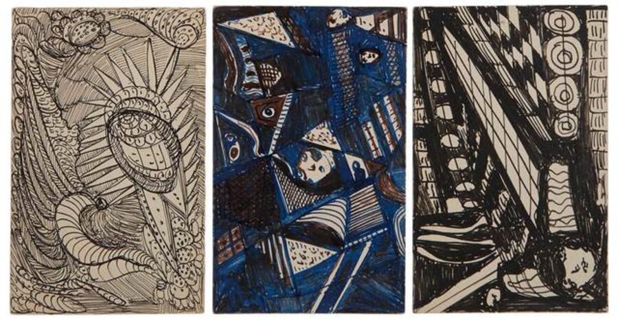 Group of Three Works, circa