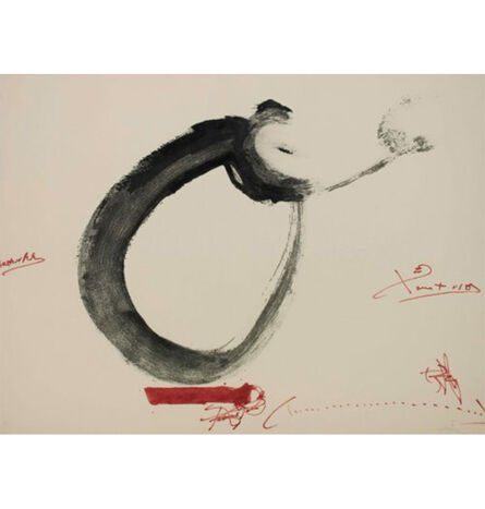Antoni Tàpies, ‘Lietra O’, 1976