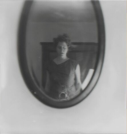 Jaclyn Kain, ‘Self Portrait (in the oval mirror)’, 2016