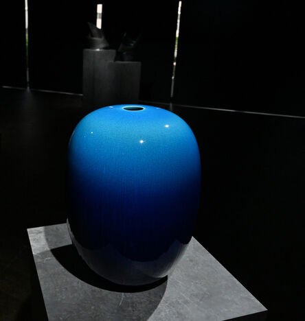 Yoshiro Kimura, ‘Blue Glaze Vase’, 2010