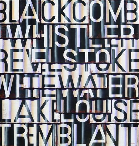 Ross Tamlin, ‘Blackcomb B&W’, 2022