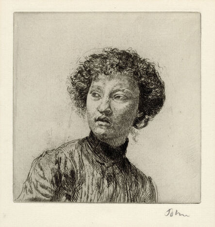 Augustus John, ‘The Serving Maid’, 1919