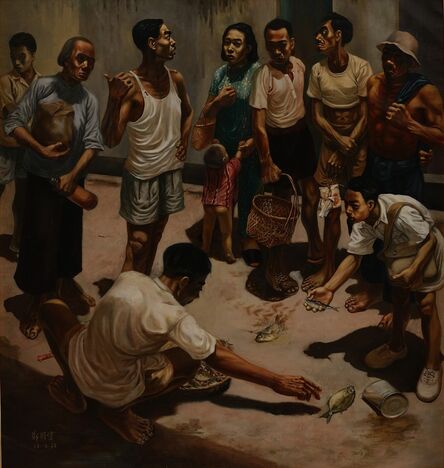 Tay Kok Wee, ‘Picking’, 1955