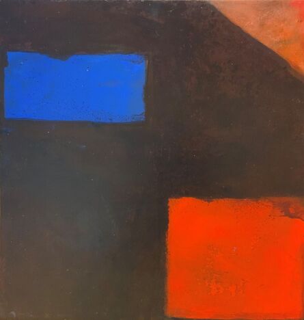 Jaume Ribas, ‘Quadrat amb rectangle blau’, 2021