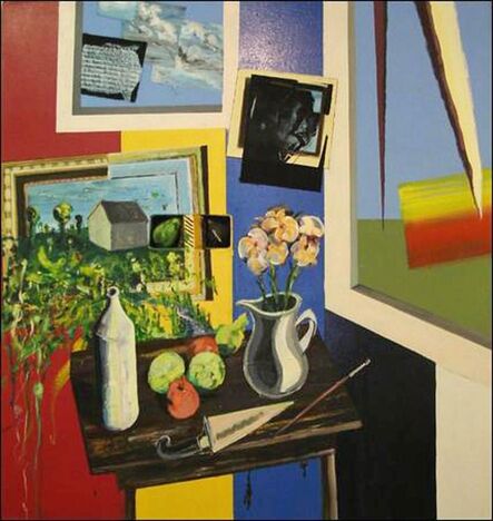 Peter Nadin, ‘Still life with Figs and Flowers’, 1989