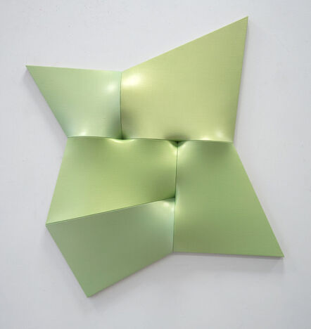 Jan Maarten Voskuil, ‘Dynamic Momochrome Green - Gold’, 2023
