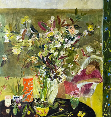 Elizabeth Endres, ‘Vases and Gathered Nature’, 2023