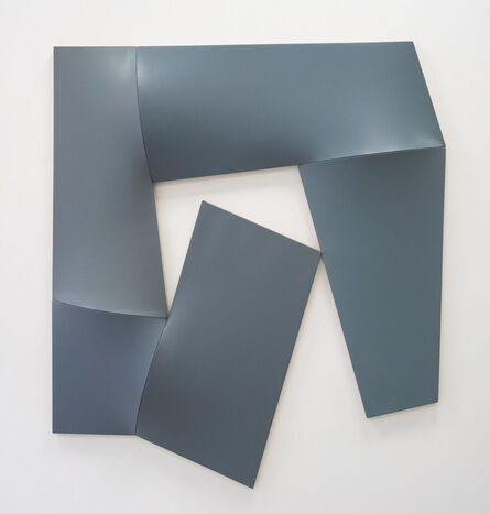 Jan Maarten Voskuil, ‘Spiralling Squares (greys)’, 2023